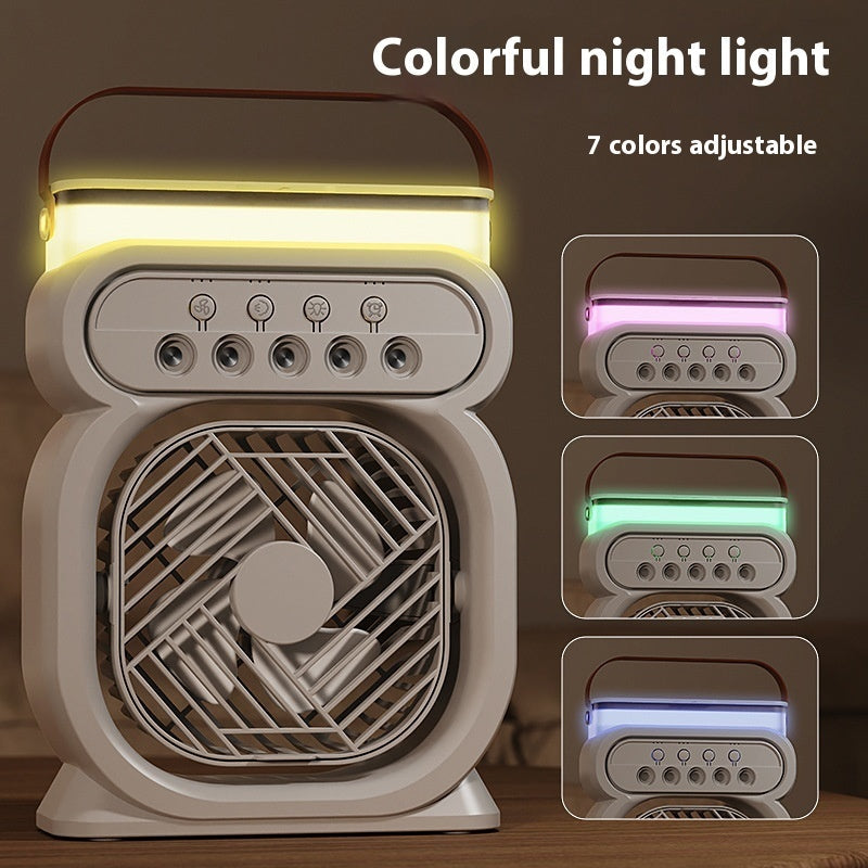 3 in 1 Evaporative Air Conditioner Cooler, Portable Air Conditioner With LED Night Lights, Evaporative Air Cooler Humidifier Fan 3 in 1 Evaporative Air Conditioner Cooler, Portable Air Conditioner With LED Night Lights, Evaporative Air Cooler Humidifier Fan